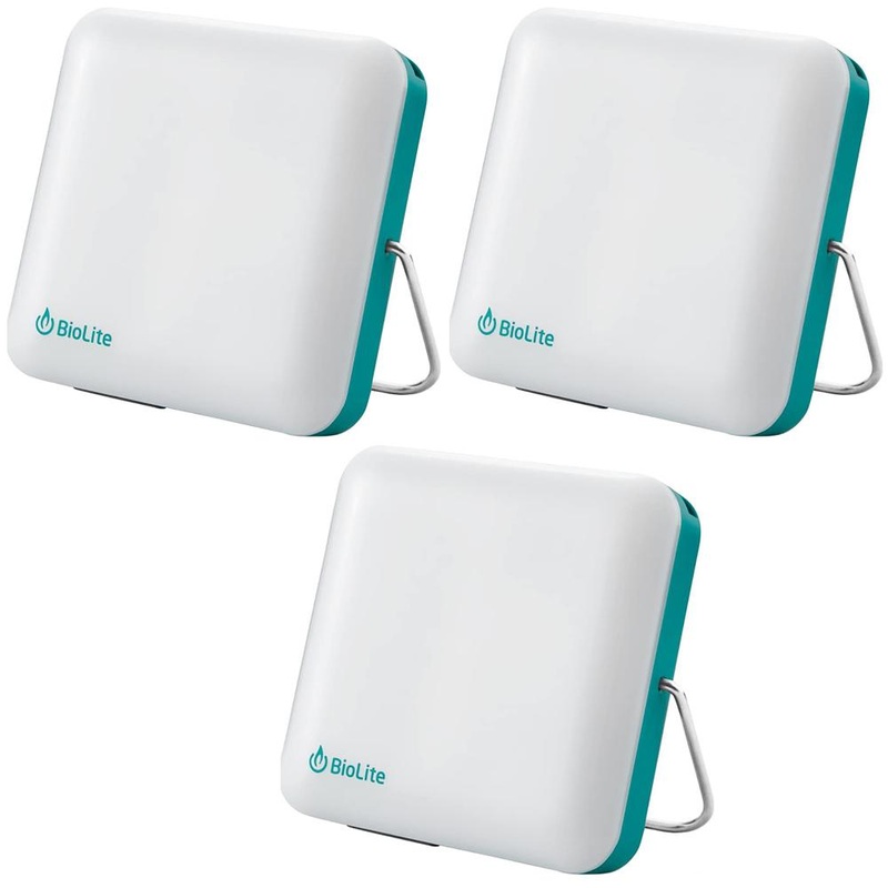 BioLite Sunlight Solar Powered Lantern Teal PLE1003 - 3 Pack