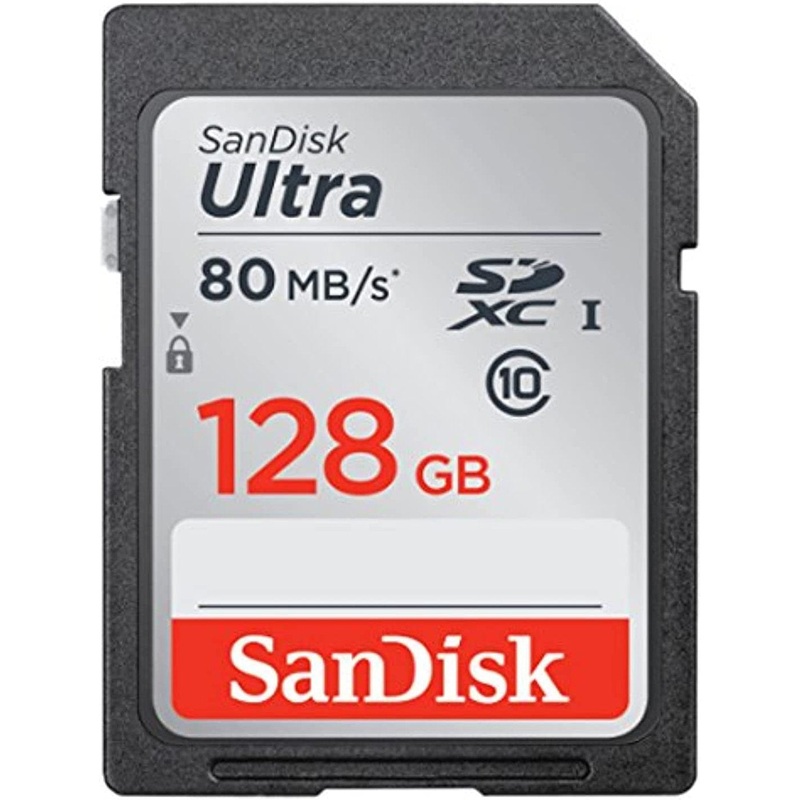 Sandisk Ultra SDXC Memory Card, 128GB (SDSDUNC-128G-AN6IN)