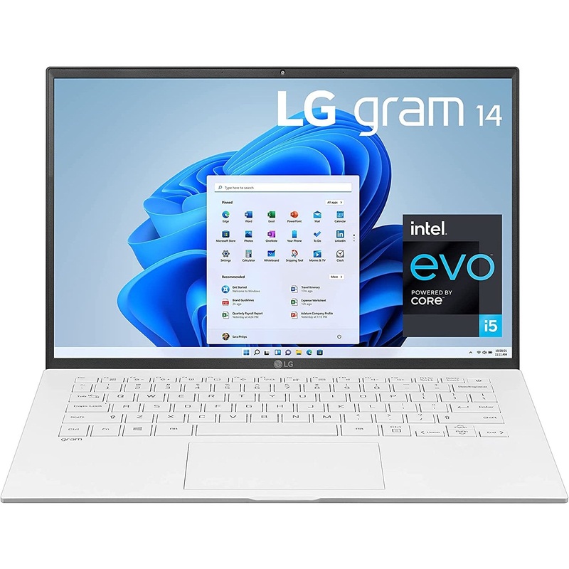 LG gram 14" Laptop with Intel i5-1135G7, 8GB/256GB SSD (14Z90P)