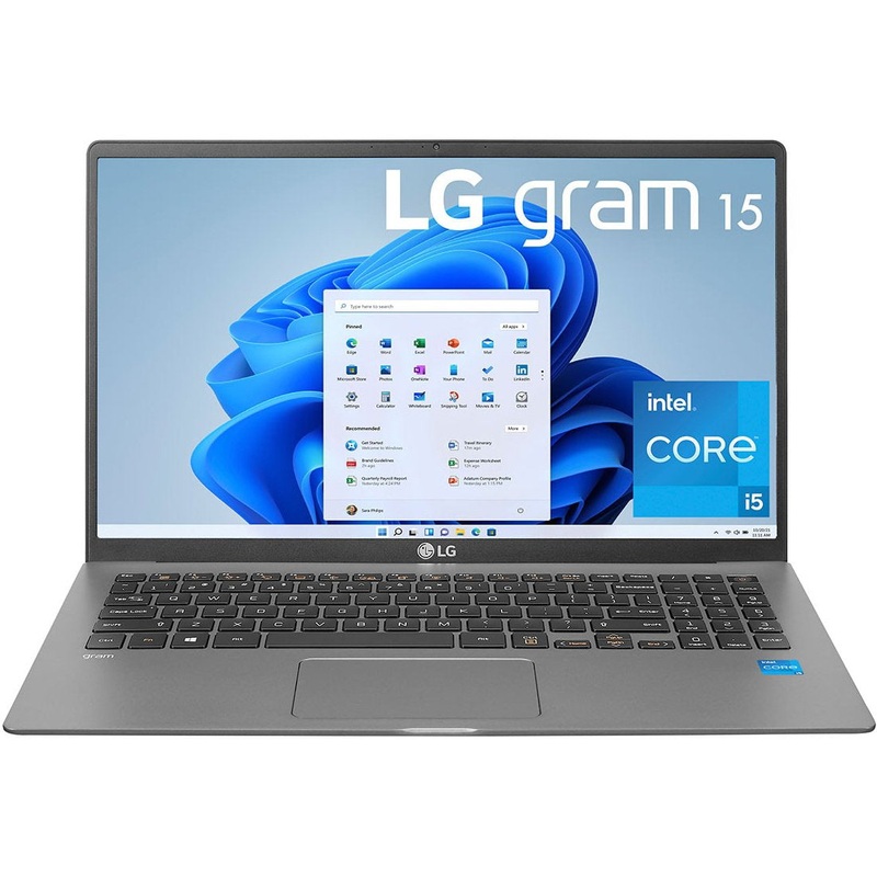 LG gram 15-inch Laptop, Intel i5-1135G7, 16GB, 512GB SSD - Factory Refurbished