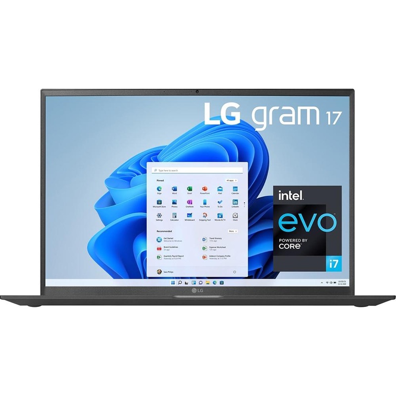 LG gram 17-inch Laptop Intel i7-1195G7, 16GB,  512 SSD - Factory Refurbished