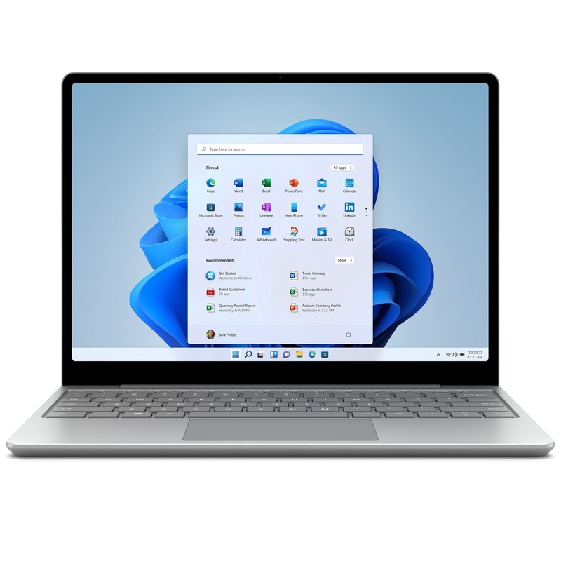 Microsoft Surface Laptop Go 2 12.4" Intel i5-1135G7 8GB/256GB Touchscreen, Platinum