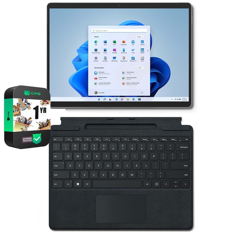 Microsoft Surface Pro 8 13" Intel i7 16GB/256GB w/ Keyboard +Extended Protection