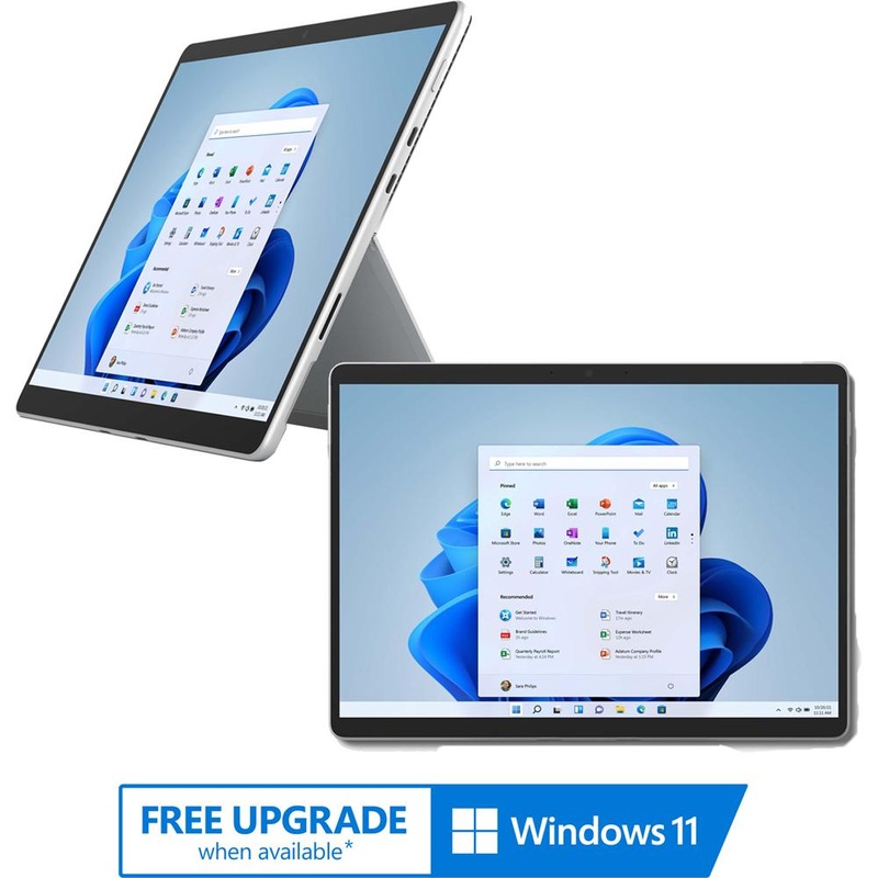Microsoft Surface Pro 8 13" Touch Screen Intel Core i5 8GB Memory 128GB SSD - Platinum
