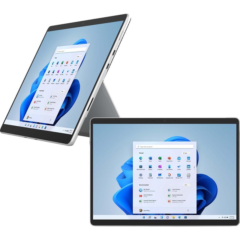 Microsoft Surface Pro 8 13" Touchscreen Intel i5 16GB RAM 256GB SSD - Platinum 8PT-00001