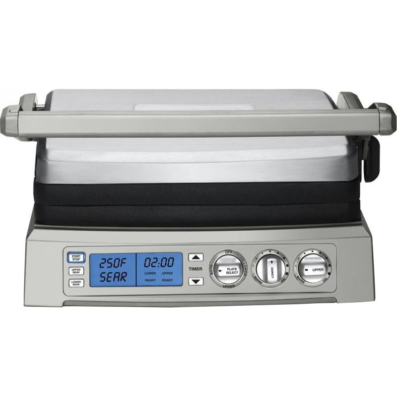 Cuisinart GR-300 Cuisinart  Elite Griddler, Stainless Steel, Factory Refurbished