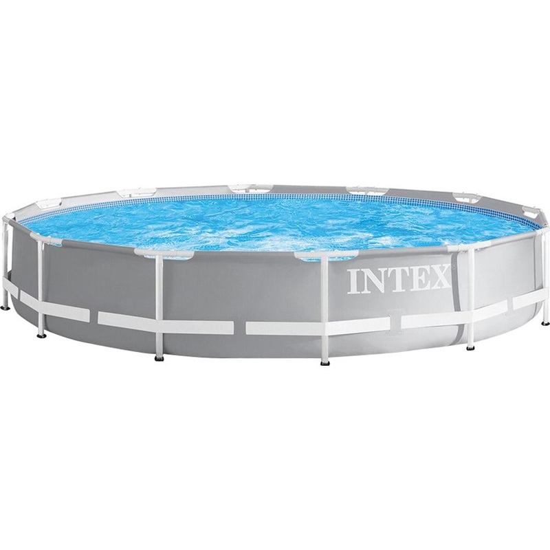 Intex Prism Frame Above Ground Pool Set with Filter Pump (12' x 30") - 26711EH