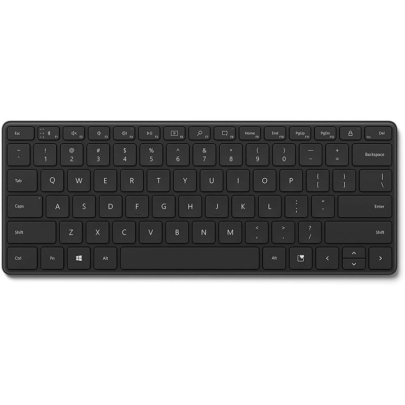 Microsoft Designer Bluetooth Compact Keyboard - Matte Black - (21Y-00001)