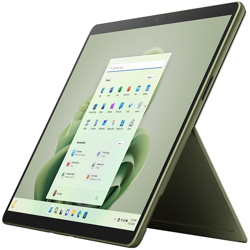 Microsoft Surface Pro 9 13" Touch Tablet, Intel i5, 8GB/256GB, Forest (QEZ00052)