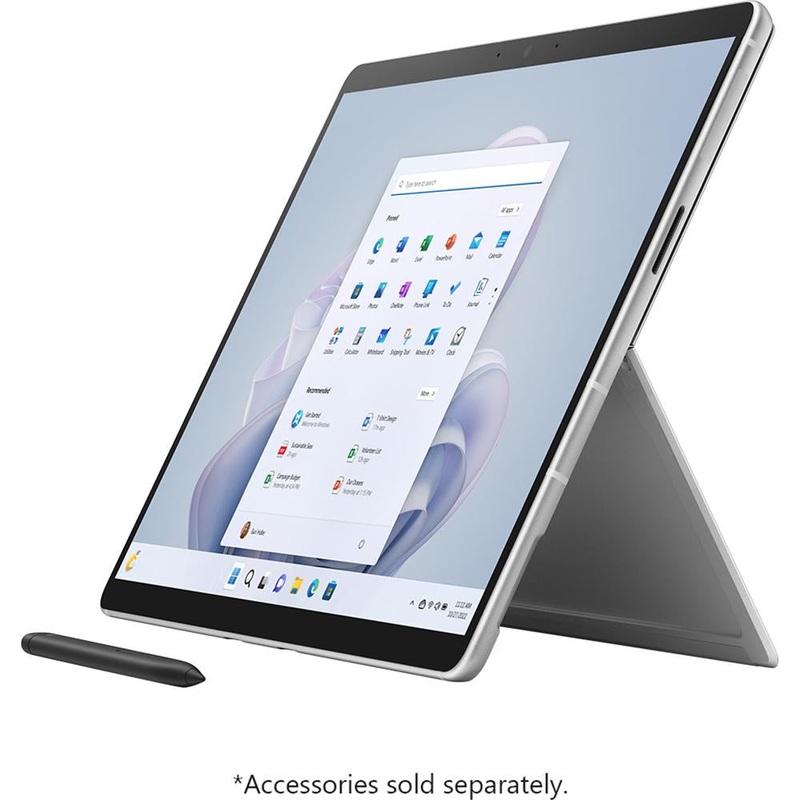 Microsoft Surface Pro 9 with 5G 13" Touch Tablet, Microsoft SQ 3, 8GB/128GB, Platinum