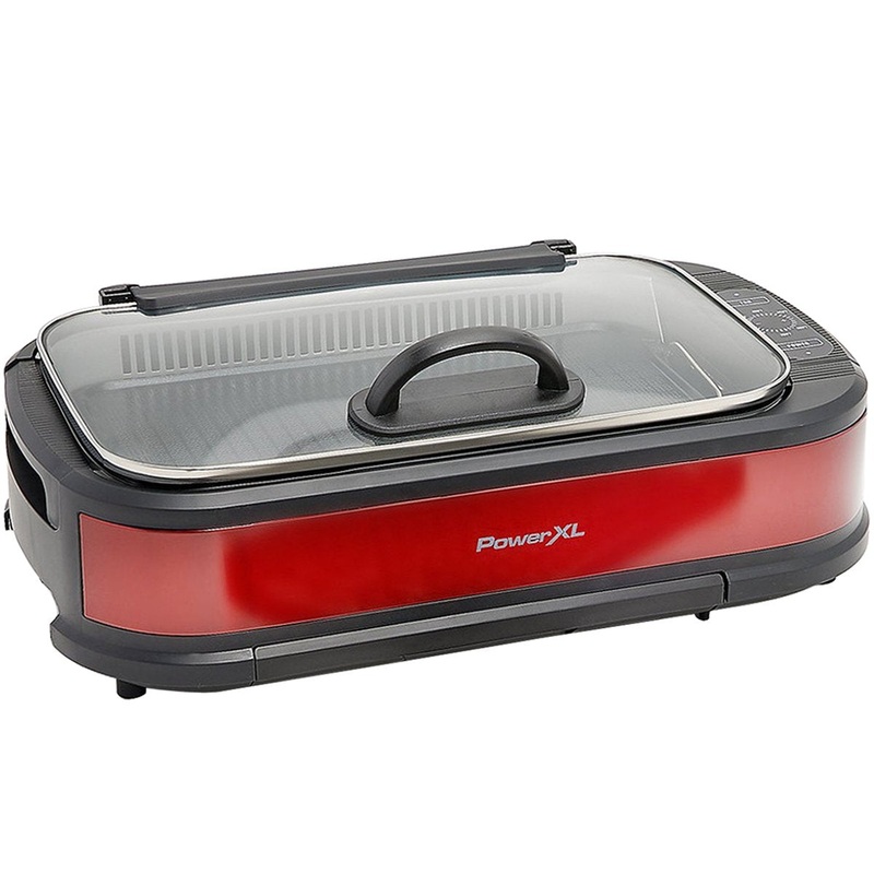 PowerXL Smokeless Indoor Grill, Red (K54319 172000)