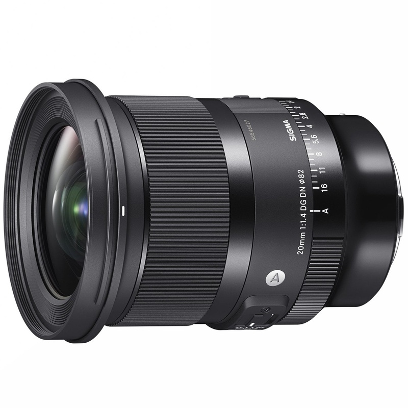 Sigma 20mm f1.4 DG DN Art Lens for L-Mount Full-Frame Mirrorless Cameras, 414969