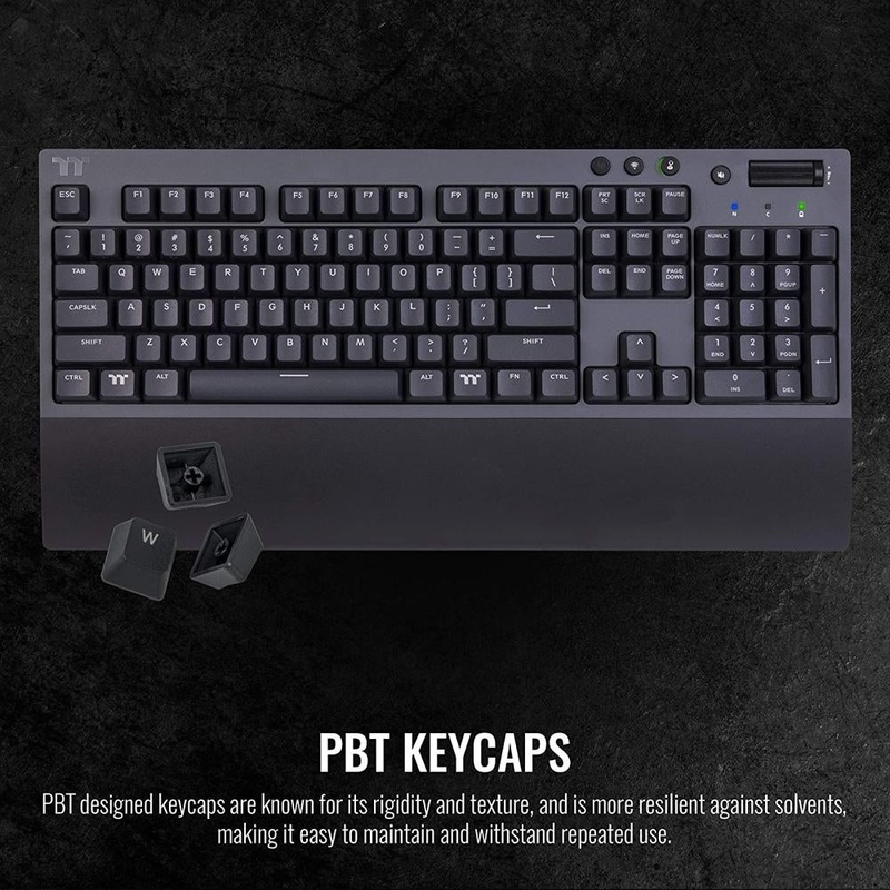 Thermaltake W1 Wireless Keyboard CherryBlu
