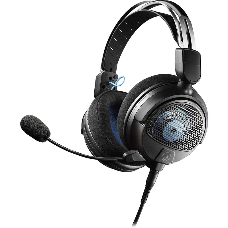 Audio-Technica ATH-GDL3 High-Fidelity Open-Back Wired Gaming Headset, Black