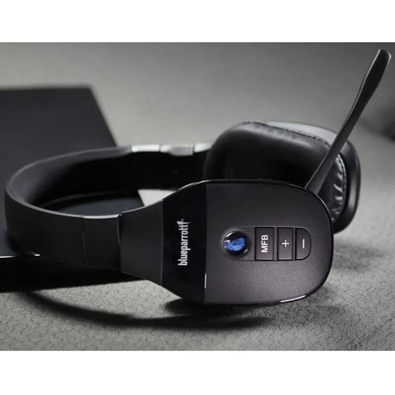 BlueParrott S450-XT Wireless Bluetooth Stereo Headset with Voice Control - Open Box