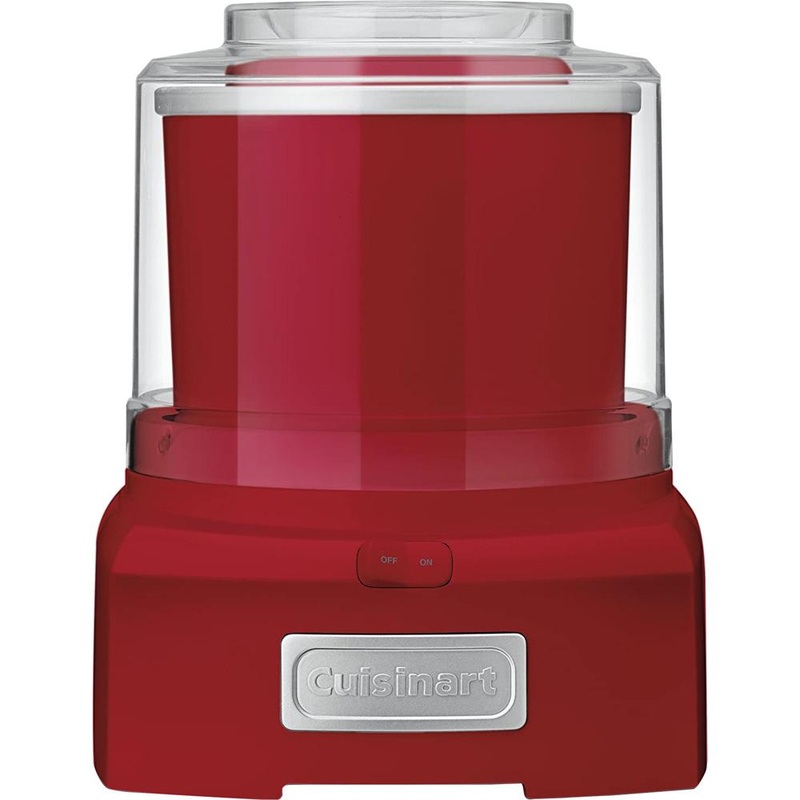 Cuisinart ICE-21R - Frozen Yogurt-Ice Cream & Sorbet Maker, Red