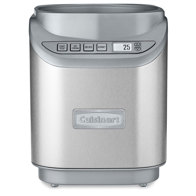 Cuisinart ICE-70 Electronic Ice Cream Maker, Brushed Chrome