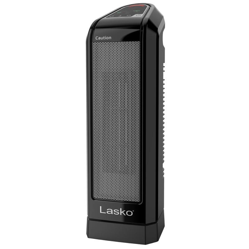Lasko CT16560 Electronic Ceramic Tower Heater, Black (Refurbished)