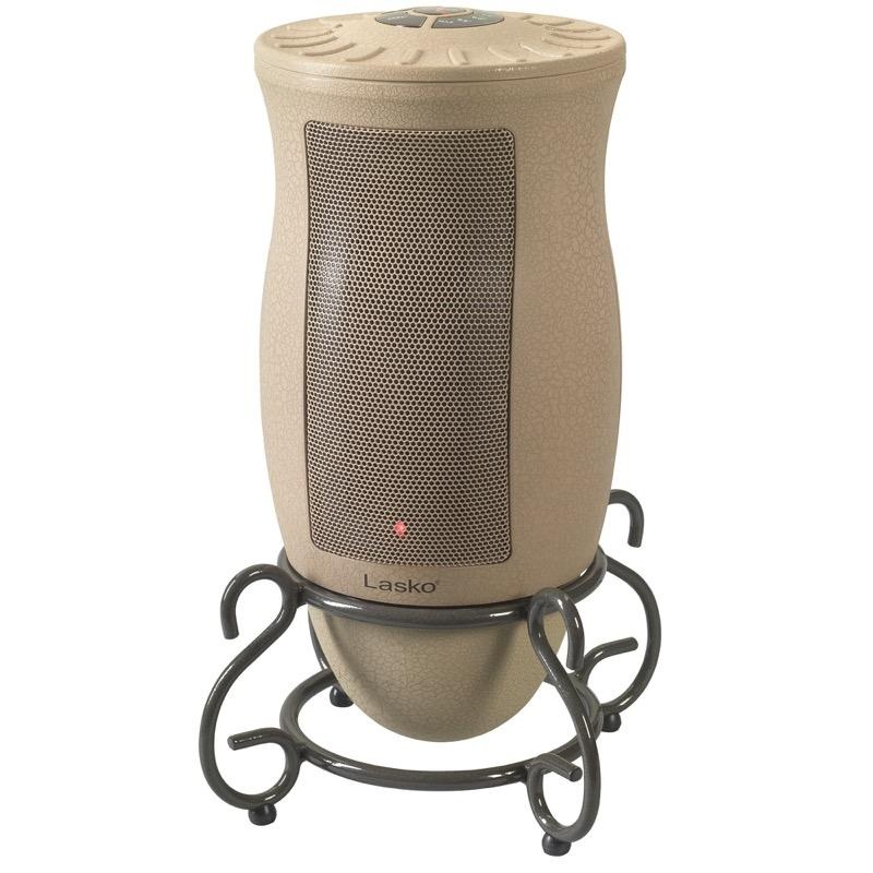 Lasko Designer Series Oscillating Ceramic Heater + Remote Control - 6435, Refurbished