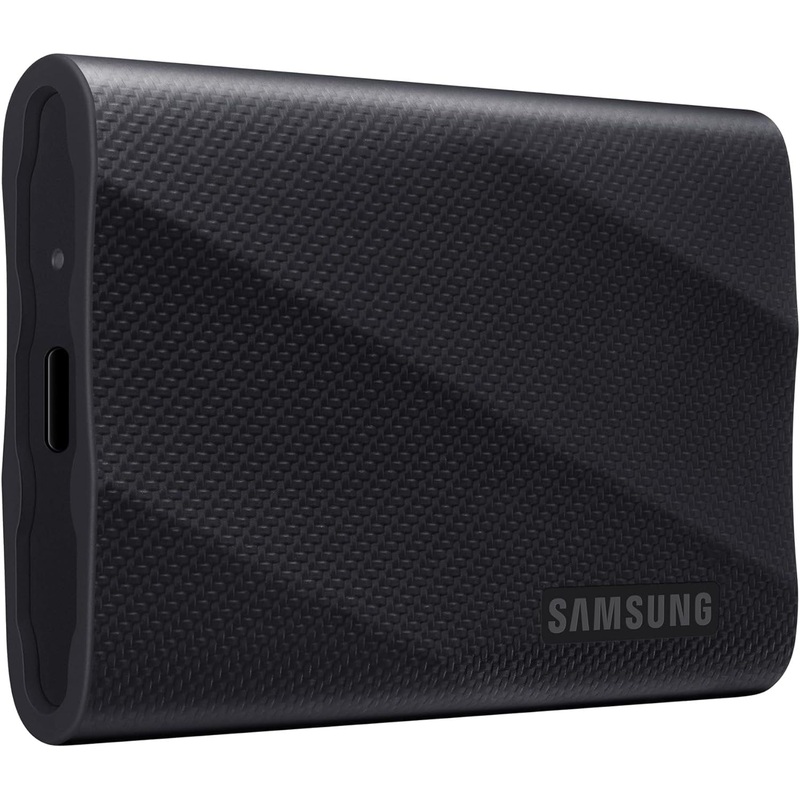 Samsung Portable SSD T9 1TB: Ultra-Fast USB 3.2 Gen2x2, Cooling Tech - Black