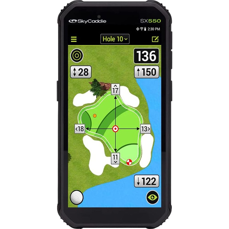 SkyCaddie SX550 TourBook Golf GPS Rangefinder with 5.5" Display - Black - Open Box
