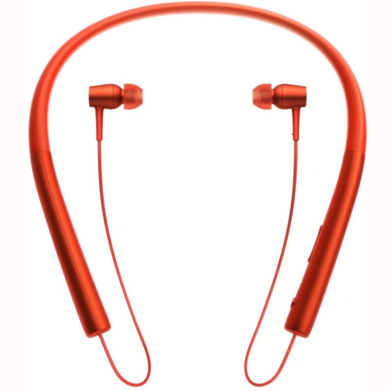 Sony h.Ear in In-ear Bluetooth Headphones - Cinnabar Red - Open Box