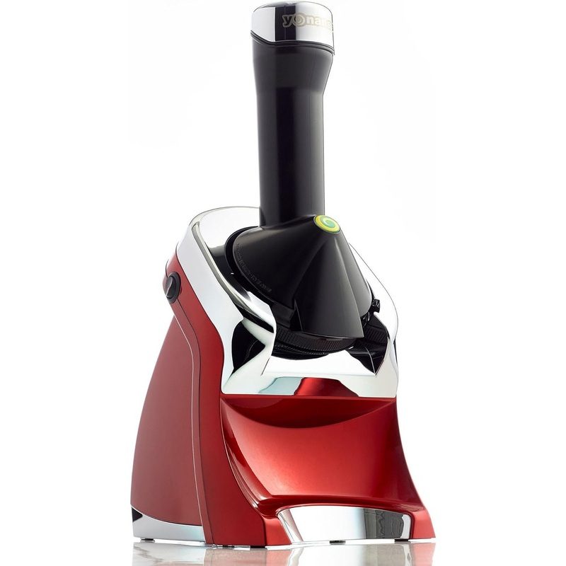 Yonanas 986 Deluxe Elite Healthy Soft-Serve Dessert Maker, with Expanded Recipe Book