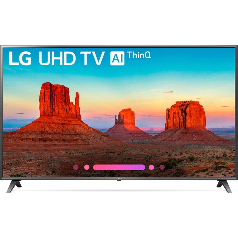 LG 70UK6570PUB 70" 4K HDR Smart LED AI UHD TV w/ThinQ (2018 Model) - Refurbished