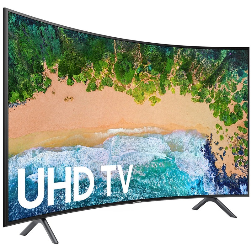 Samsung UN55NU7300 55" NU7300 Curved Smart 4K UHD TV 2018 Model Refurbished
