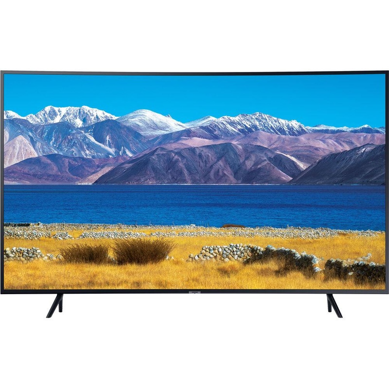 Samsung UN55TU8300 55" HDR 4K UHD Smart Curved TV - (2020 Model) - Refurbished