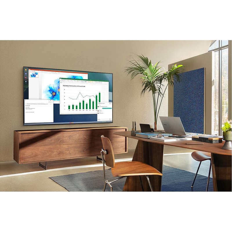 Samsung UN75AU8000 75 Inch 4K Crystal UHD Smart LED TV (2021) - Refurbished