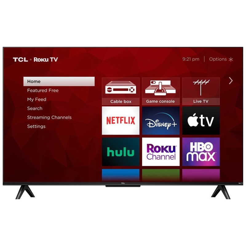 TCL 43" Class 4-Series 4K UHD HDR Smart Roku TV (43S455)