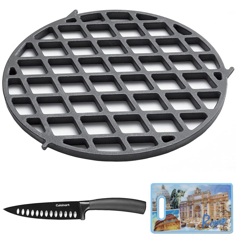 Weber Gourmet BBQ System Sear Grate w/ Chef's Knife + 3D Cutting Board