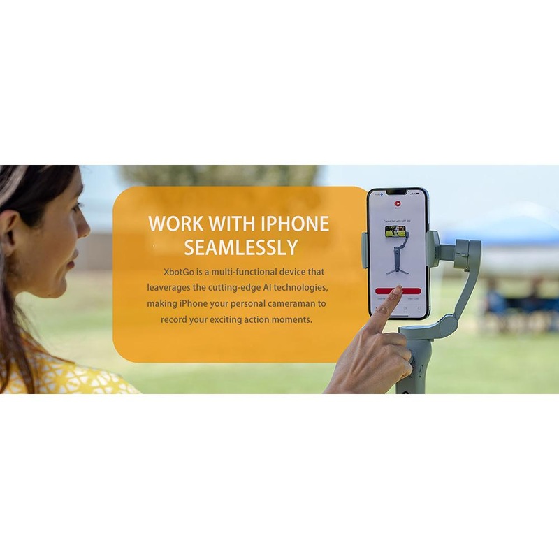 Blink Tech Focos 3-Axis Smart Phone Gimbal Camera Stabilizer with Auto Tracking for iPhone