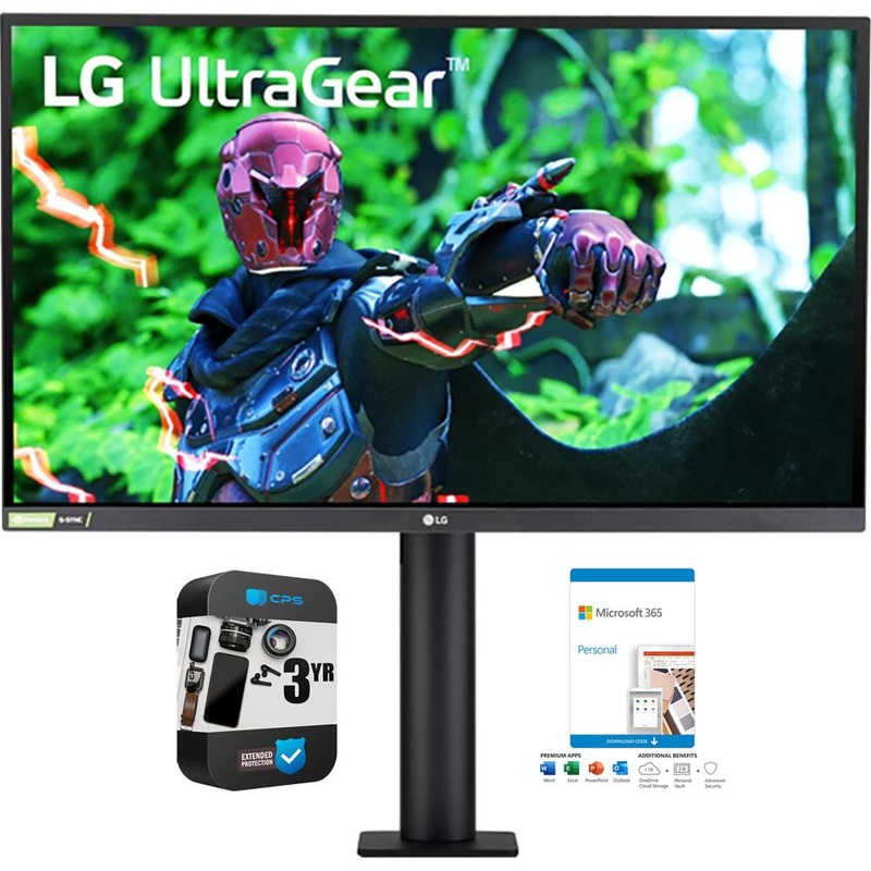 LG 27" UltraGear QHD Nano IPS HDR Gaming Monitor+365 Personal & 3 Year Warranty