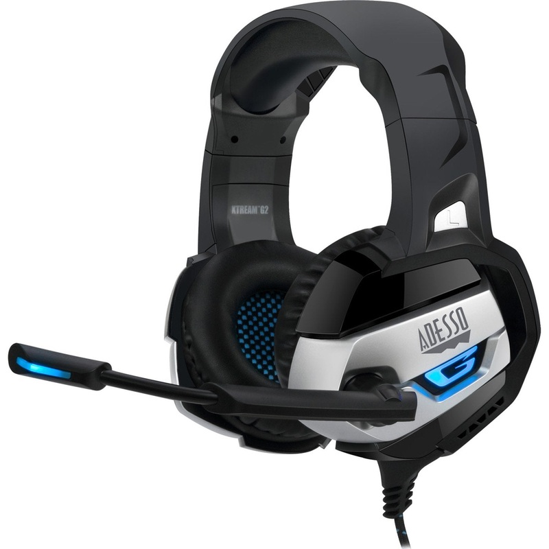 Adesso Xtream G2 Stereo USB Gaming Headphone/Headset with Noise Canceling Microphone