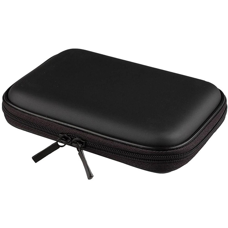 Deco Gear Hard Shell EVA 10" Case for Tablets and GPS, Zipper Closure and Mesh Storage