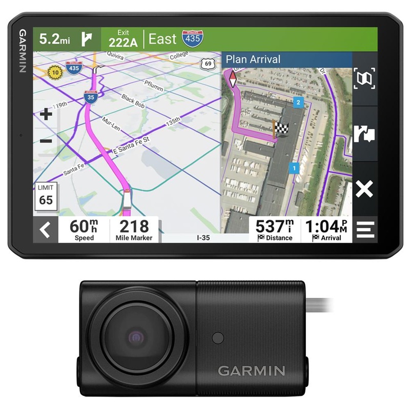 Garmin 010-02740-00 dezl OTR810 8" GPS Truck Navigator w/ Garmin BC 50 Backup Camera