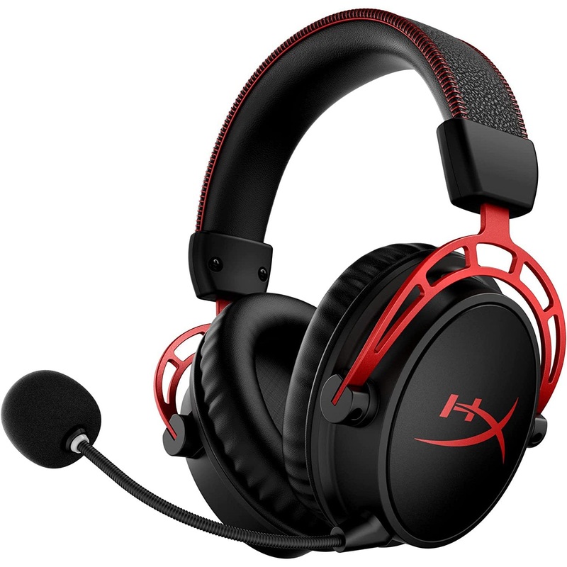 Hewlett Packard HyperX Cloud Alpha Wireless Gaming Headset, Red (4P5D4AA)