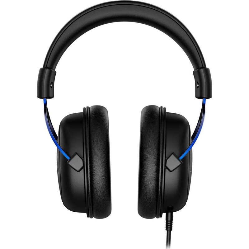 HyperX Cloud Wired Gaming Headset for PS5/PS4, Black/Blue - 4P5H9AA#ABL