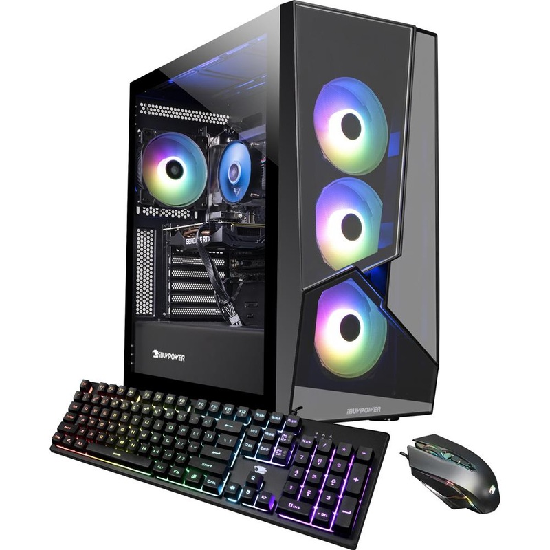 iBUYPOWER Slate5MR 216i Gaming Desktop, Nvidia RTX 3060 12GB, Intel Core i7-11700F 2.5GHz