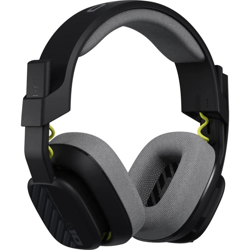 Logitech Core Astro A10 Gen 2 Over-Ear Wired Gaming Headphones, Black
