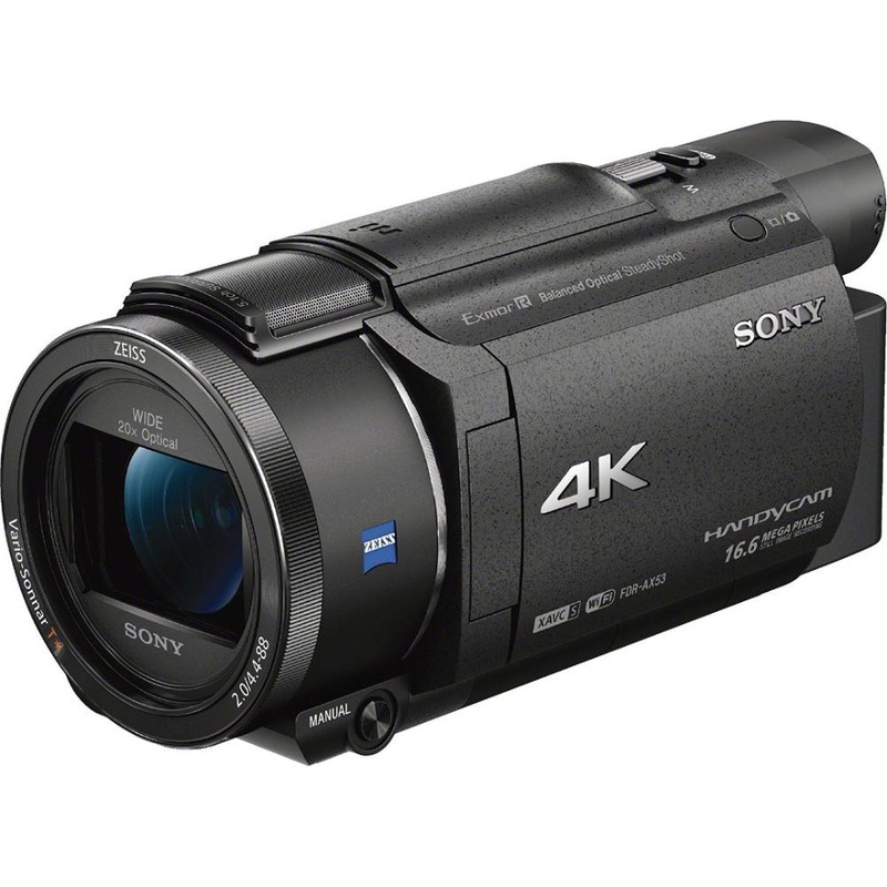 Sony 4K Handycam Camcorder with Exmor R CMOS Sensor - Open Box