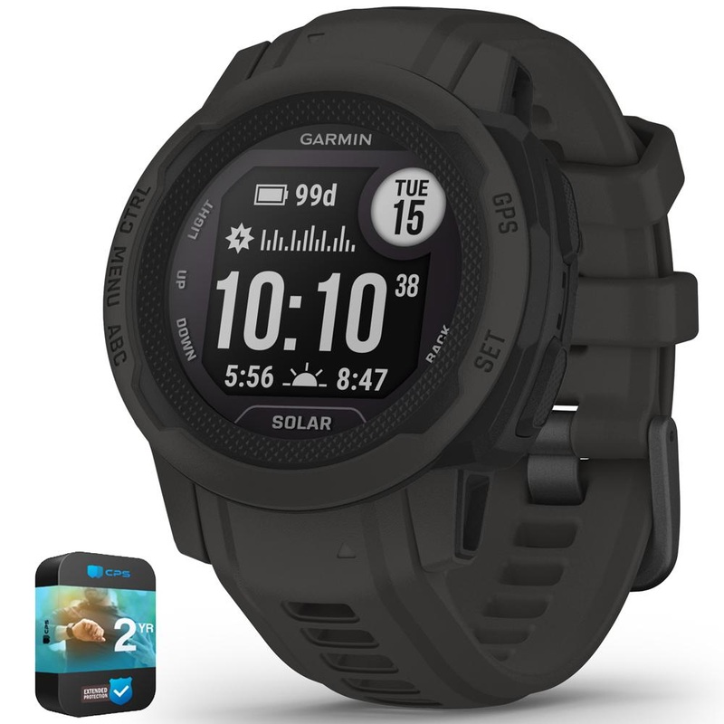 Garmin Instinct 2S Solar 40mm GPS Smartwatch Graphite with 2 Year Warranty