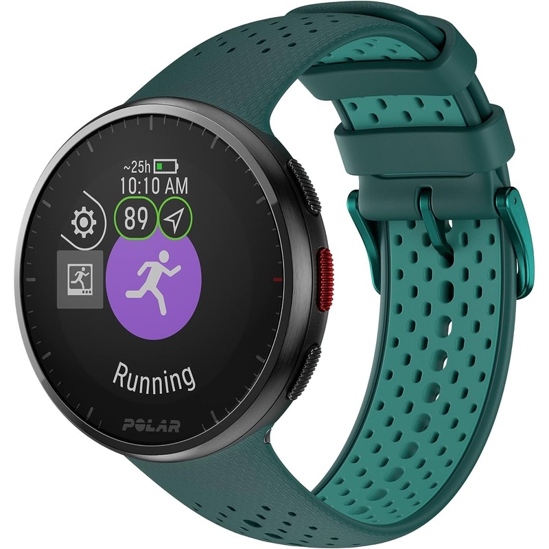 Polar Pacer Pro Advanced GPS Running Watch, Teal-Green