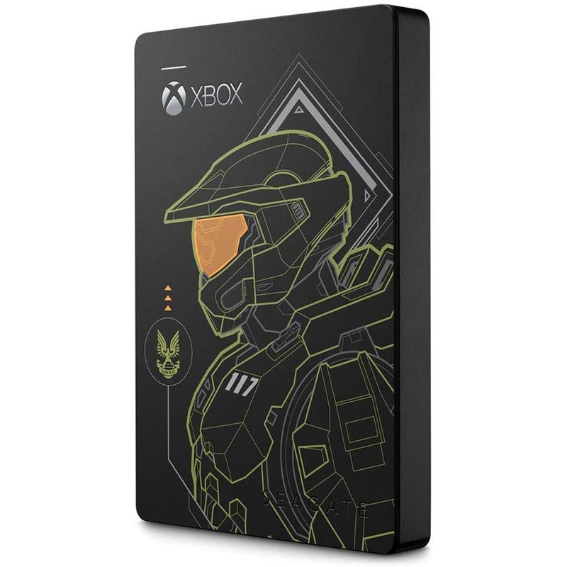 Seagate 2TB External Hard Drive/Game Drive for Xbox One, Series X|S - Halo Master Chief