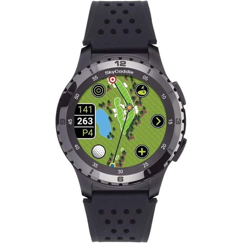 SkyCaddie LX5C Golf GPS Watch with Ceramic Bezel - Black