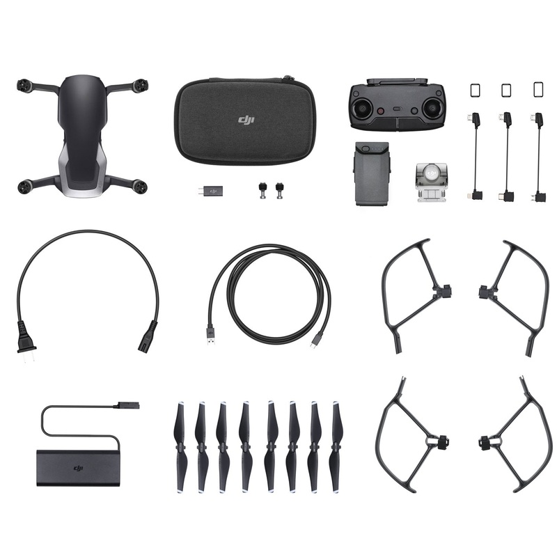 DJI Mavic Air Quadcopter Drone - Onyx Black (CP.PT.00000130.01-Refurbished)