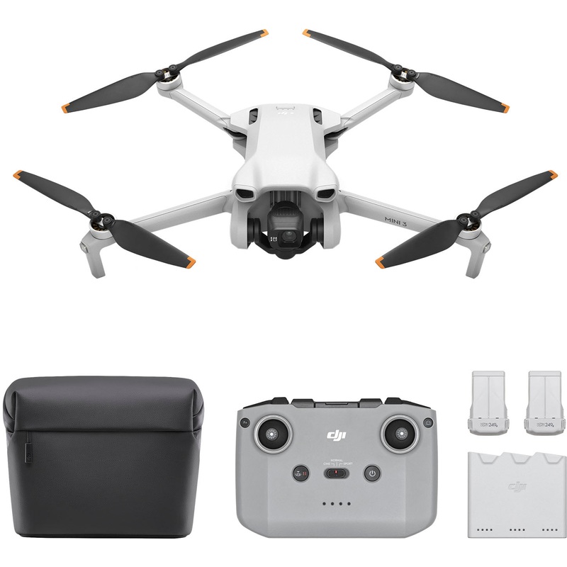 DJI Mini 3 with RC-N1 Remote Fly More Combo 4K HDR Portable Drone