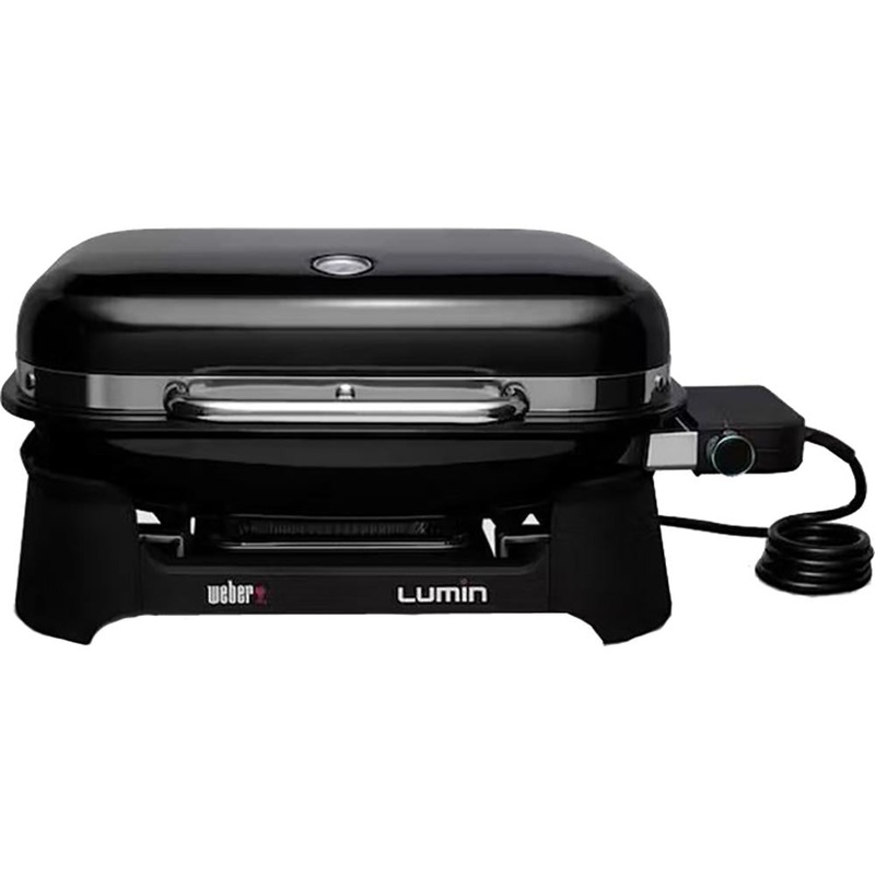Weber Lumin Compact Indoor Outdoor Electric Grill; Black; 91010901 - Open Box